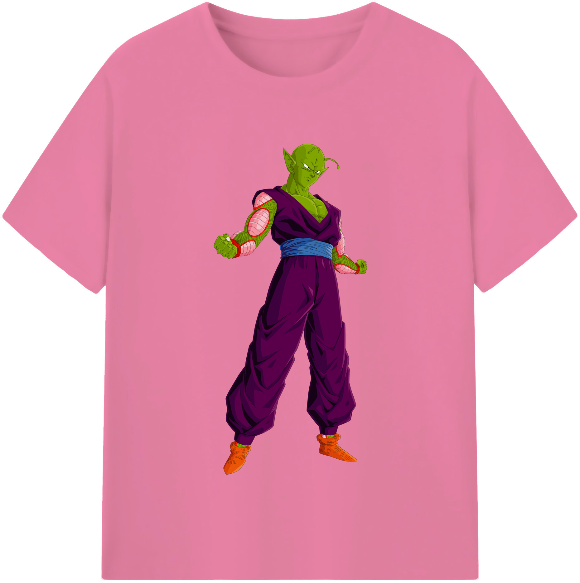 （画像用） ドラゴンボール ピッコロ DRAGON BALL Piccolo 綿100％半袖Tシャツ（フロントプリント）